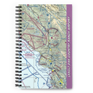 Oak Country Ranch Airport (33CL) VFR Sectional Notebook