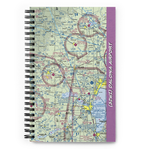 Dalonia Airport (32WI) VFR Sectional Notebook