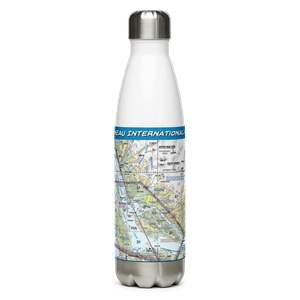 Juneau International Airport (JNU) VFR Sectional Water Bottle