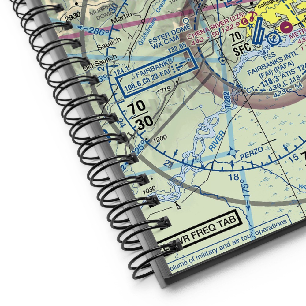 Hardrock Field (32AK) VFR Sectional Notebook 