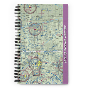 Hannah Airport (31MO) VFR Sectional Notebook