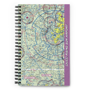 Rising Sun Airport (31II) VFR Sectional Notebook