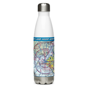 Lake Hood Airport (LHD) VFR Sectional Water Bottle