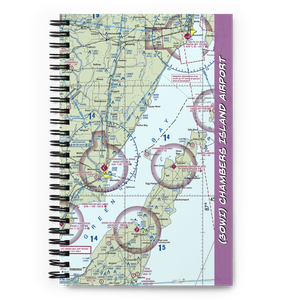 Chambers Island Airport (30WI) VFR Sectional Notebook