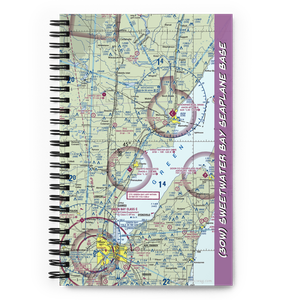 Sweetwater Bay Seaplane Base (30W) VFR Sectional Notebook