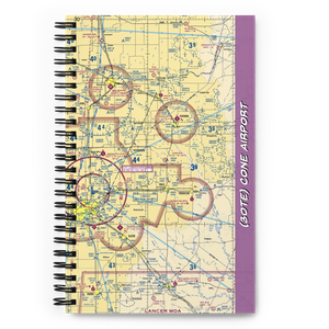 Cone Airport (30TE) VFR Sectional Notebook