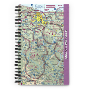 Coye Field (30NY) VFR Sectional Notebook