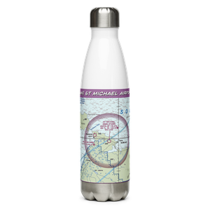 St Michael Airport (SMK) VFR Sectional Water Bottle