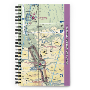Eva Creek Airport (2Z3) VFR Sectional Notebook