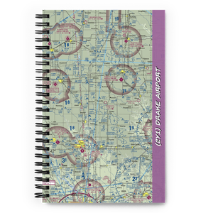 Drake Airport (2Y1) VFR Sectional Notebook