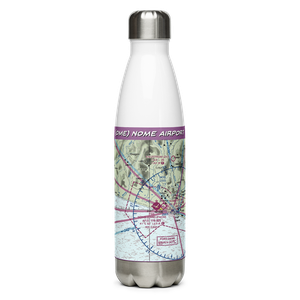 Nome Airport (OME) VFR Sectional Water Bottle