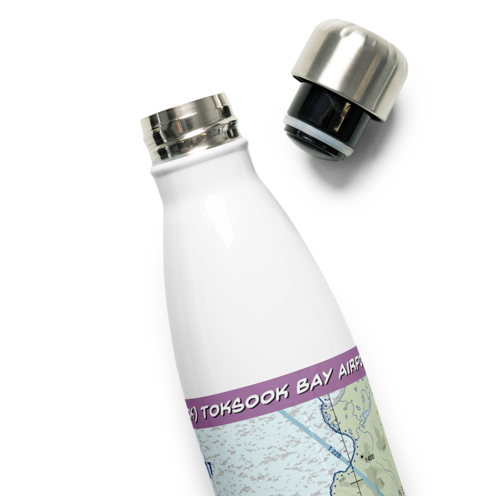 Toksook Bay Airport (OOK) VFR Sectional Water Bottle 