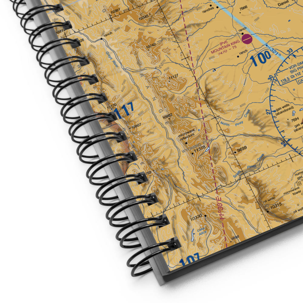 Haas Airport (2WY3) VFR Sectional Notebook 