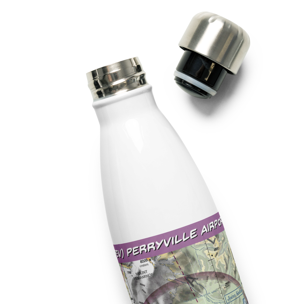 Perryville Airport (PEV) VFR Sectional Water Bottle 