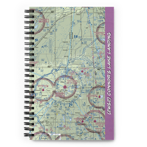Connor'S Lake Landing (2WS2) VFR Sectional Notebook