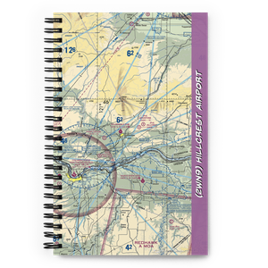 Hillcrest Airport (2WN9) VFR Sectional Notebook