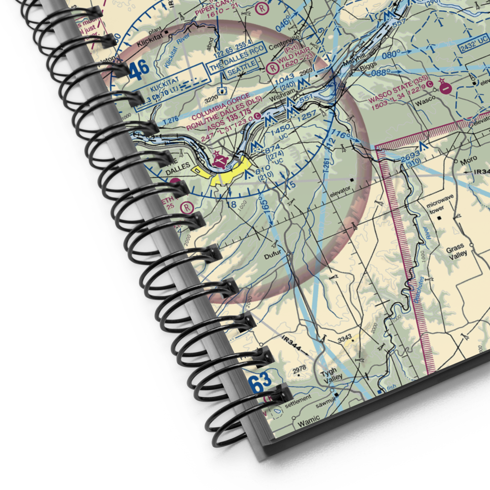 Hillcrest Airport (2WN9) VFR Sectional Notebook 