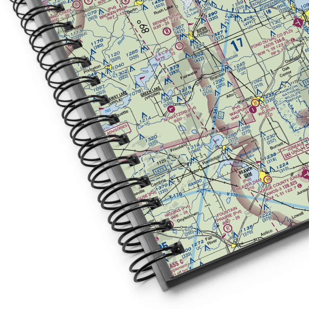 Planeacres Airport (2WN7) VFR Sectional Notebook 