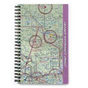 Cunningham Airport (2WN6) VFR Sectional Notebook