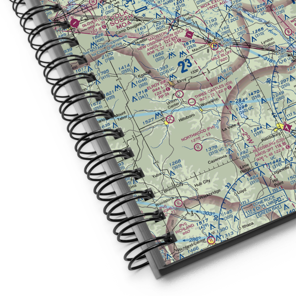 Murmuring Springs Airport (2WN5) VFR Sectional Notebook 