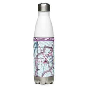 Point Hope Airport (PHO) VFR Sectional Water Bottle