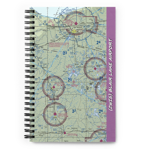 Blair Lake Airport (2WI5) VFR Sectional Notebook