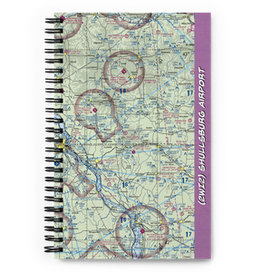 Shullsburg Airport (2WI2) VFR Sectional Notebook
