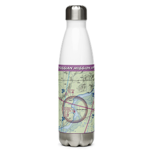 Russian Mission Airport (RSH) VFR Sectional Water Bottle
