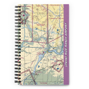 Rice Ranch Airport (2WA6) VFR Sectional Notebook