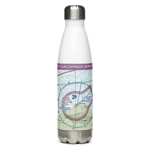 Savoonga Airport (SVA) VFR Sectional Water Bottle