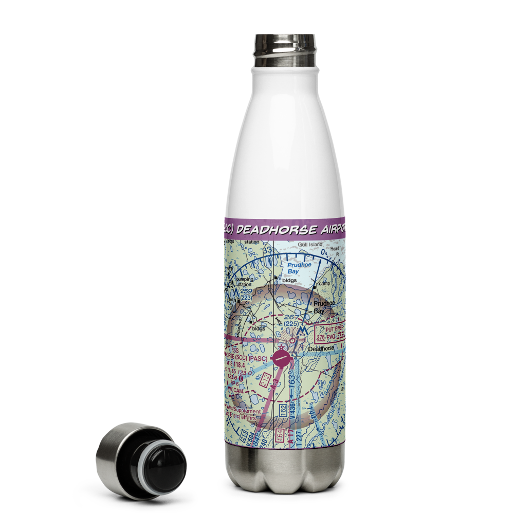 Deadhorse Airport (SCC) VFR Sectional Water Bottle 
