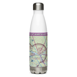 St Mary's Airport (KSM) VFR Sectional Water Bottle