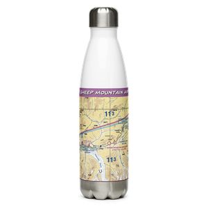Sheep Mountain Airport (SMU) VFR Sectional Water Bottle