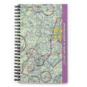 Merlin Aerodrome (2VA3) VFR Sectional Notebook