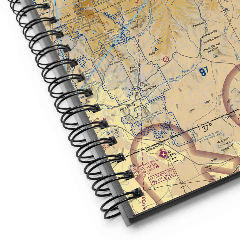 High Meadow Ranch Airport (2UT2) VFR Sectional Notebook 