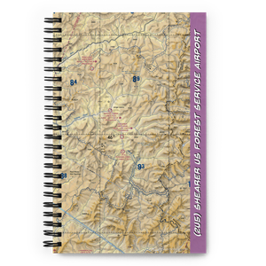 Shearer US Forest Service Airport (2U5) VFR Sectional Notebook