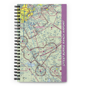 Burris Ranch Airport (2TE6) VFR Sectional Notebook