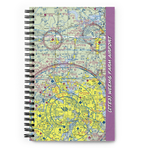 Weems Farm Airport (2TE3) VFR Sectional Notebook