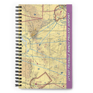 Triangle Ranch Private Airport (2TA3) VFR Sectional Notebook
