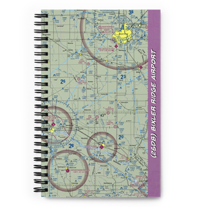 Bixler Ridge Airport (2SD8) VFR Sectional Notebook