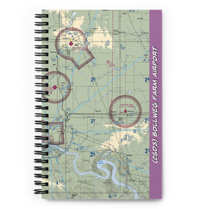 Bollweg Farm Airport (2SD3) VFR Sectional Notebook