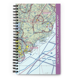 Laurel Hill Farms Airport (2SC7) VFR Sectional Notebook