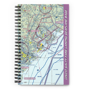 Salty Fare Landng Seaplane Base (2SC4) VFR Sectional Notebook