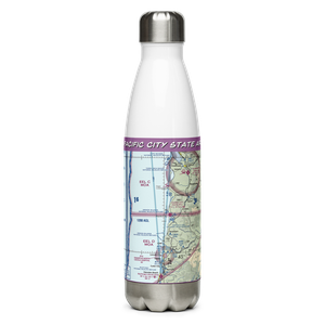 Pacific City State Airport (PFC) VFR Sectional Water Bottle