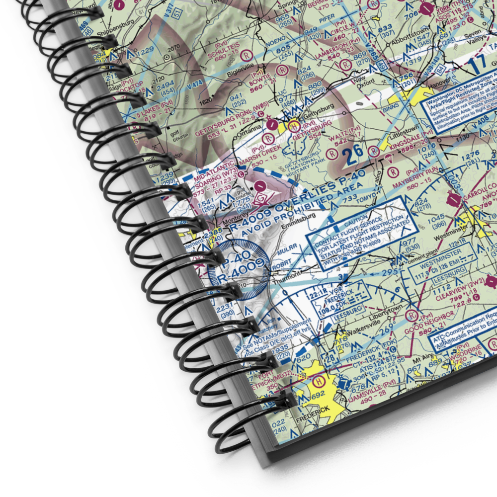 Mathna Airport (2PS3) VFR Sectional Notebook 