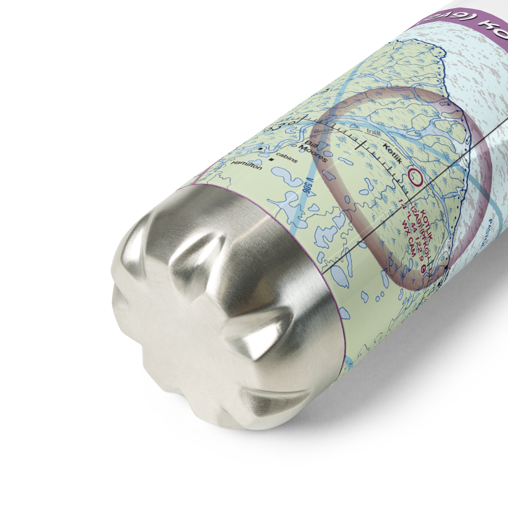 Kotlik Airport (2A9) VFR Sectional Water Bottle 