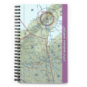 Baraga Airport (2P4) VFR Sectional Notebook