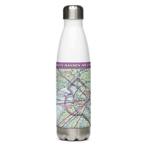 South Naknek Nr 2 Airport (WSN) VFR Sectional Water Bottle