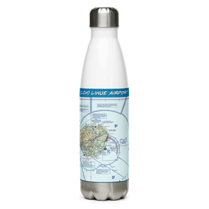 Lihue Airport (LIH) VFR Sectional Water Bottle