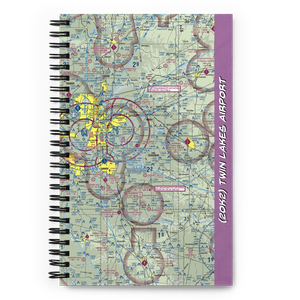Twin Lakes Airport (2OK2) VFR Sectional Notebook